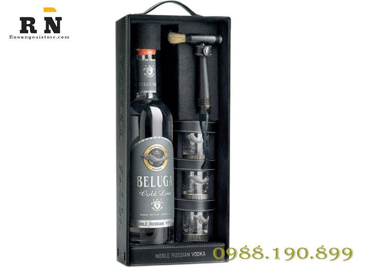 Rượu Beluga Gold Line 750ml xách tay xịn từ Nga