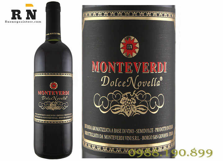 Rượu vang hoàng đế monteverdi 750ml