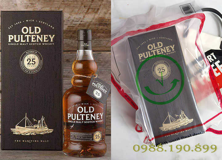 Old Pulteney 25 xách tay