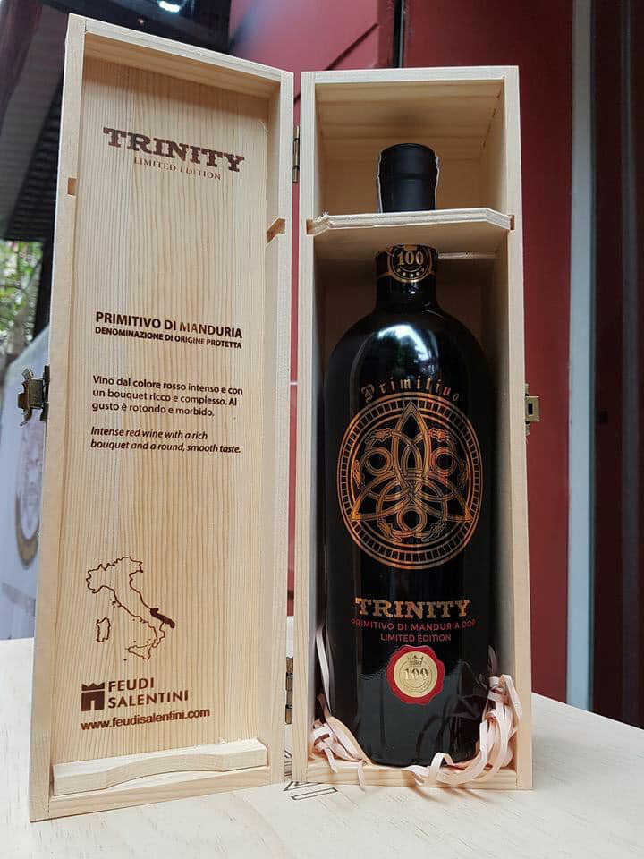 Rượu Vang Ý Trinity Primitivo
