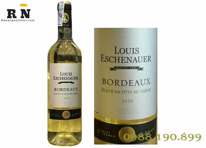 Vang Louis Eschenauer Bordeaux trắng